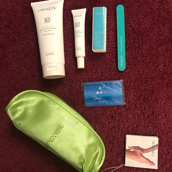 NEW Onsen Peppermint Foot Spa Kit pouch - Picture 5 of 6